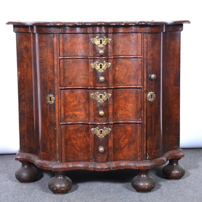 Lot 213 - Dutch walnut side cabinet