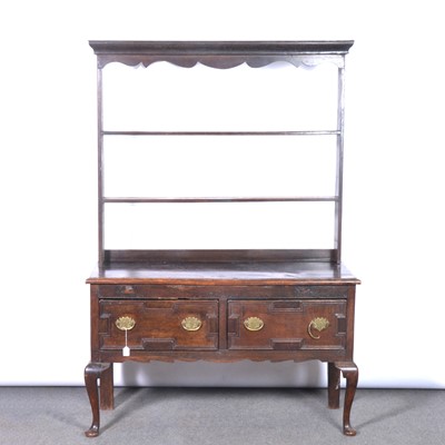 Lot 229 - Joined oak dresser base