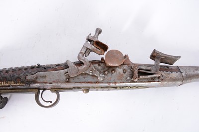 Lot 13 - Arab snaphaunce gun