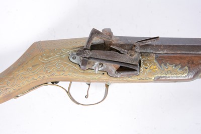 Lot 17 - Arab flintlock gun