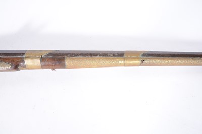 Lot 17 - Arab flintlock gun