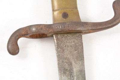 Lot 37 - Prussian bayonet and two others