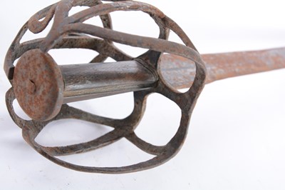 Lot 62 - Basket hilted broadsword