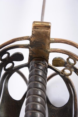 Lot 76 - Scottish hilted backsword