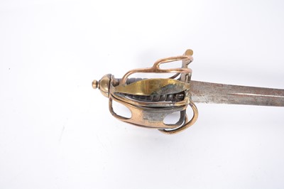 Lot 76 - Scottish hilted backsword