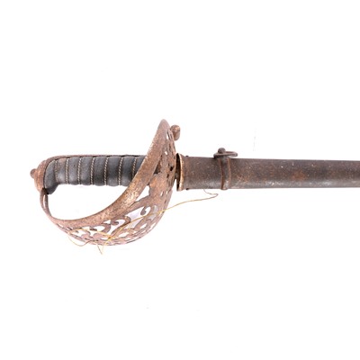 Lot 78 - William IV Heavy Cavalry officer’s sword