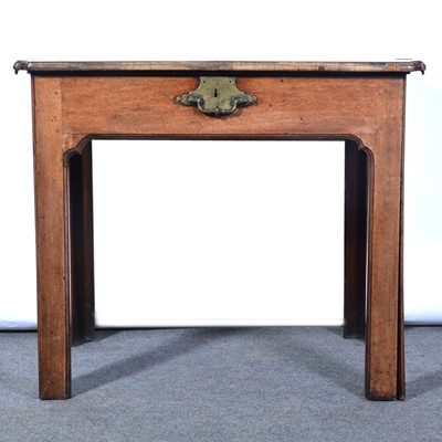 Lot 548 - George II walnut architect’s table