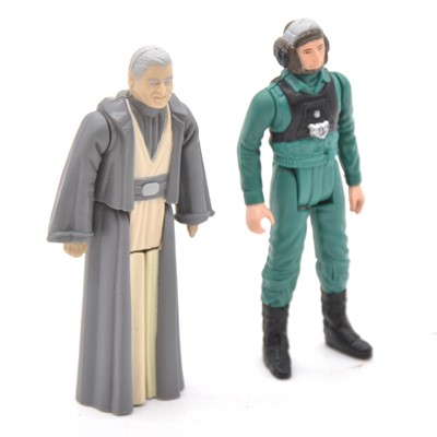 Lot 1301 - Star Wars figures by Palitoy / Kenner, last 17 figures Anakin Skywalker A Wing Pilot