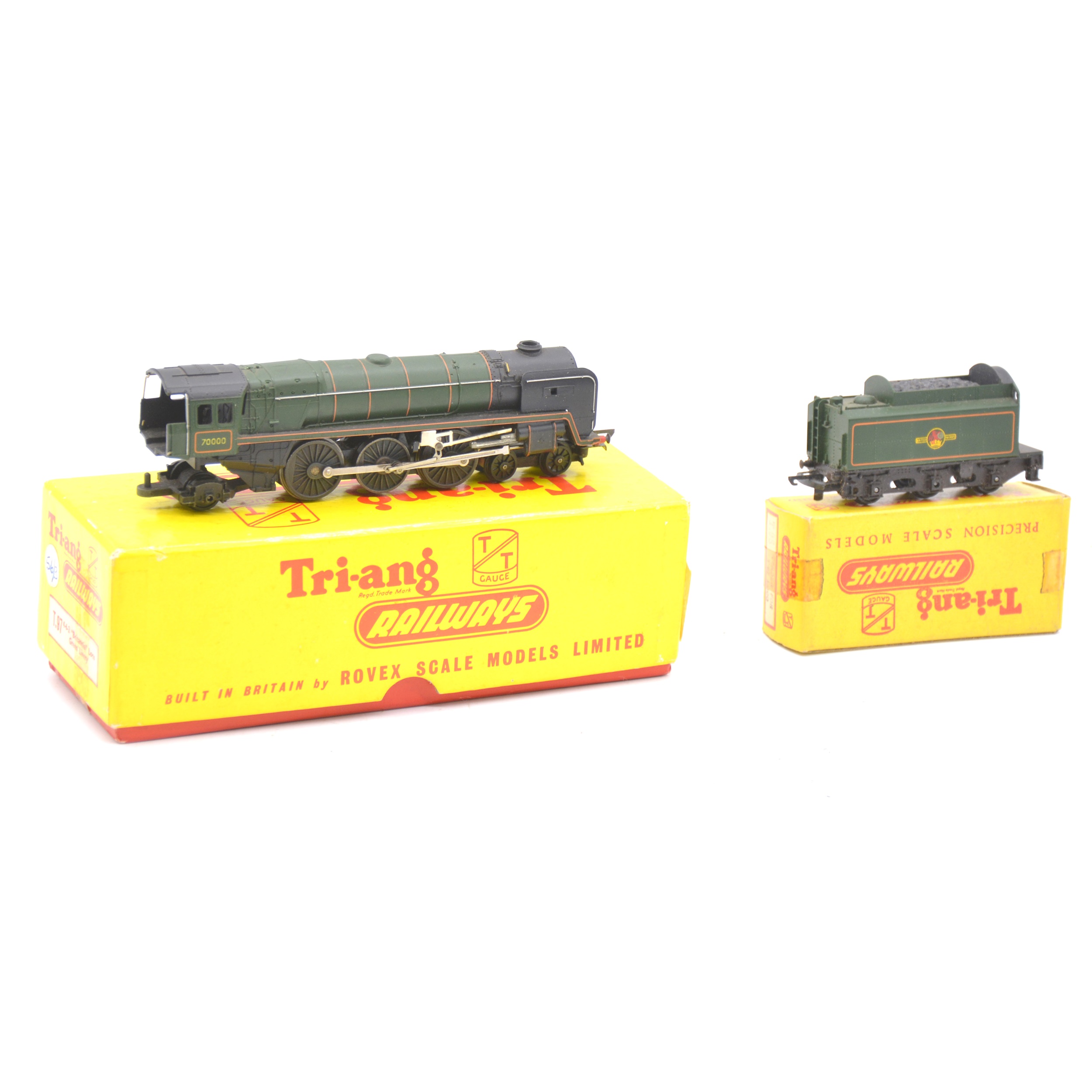 Every Model Trian Scale Lot 262 - Tri-ang TT gauge model railway locomotive,