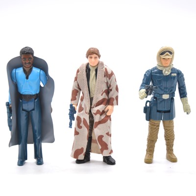 Lot 1286 - Three Star Wars figures by Palitoy / Kenner.