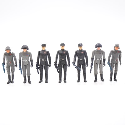 Lot 1274 - Seven Star Wars figures by Palitoy / Kenner