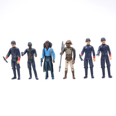 Lot 1284 - Six Star Wars figures by Palitoy / Kenner