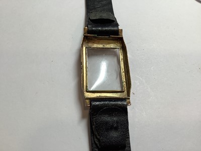 Lot 393 - Rotary - a 9 carat gold wristwatch, 1940s.
