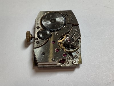 Lot 393 - Rotary - a 9 carat gold wristwatch, 1940s.