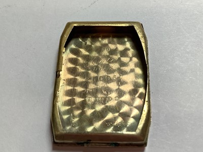 Lot 393 - Rotary - a 9 carat gold wristwatch, 1940s.