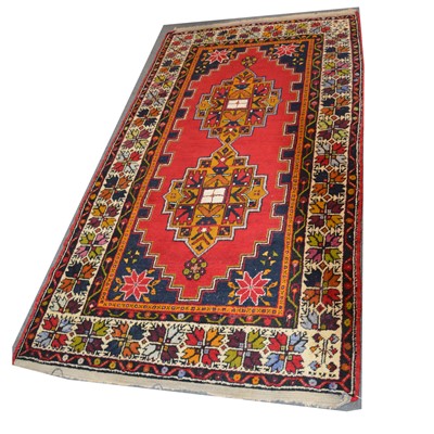 Lot 478 - Two Persian woolen rugs