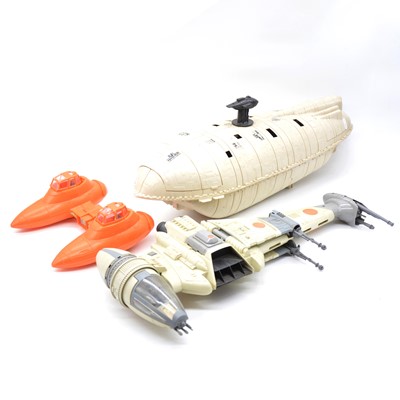 Lot 1268 - Three Star Wars Palitoy, three spaceship vehicles