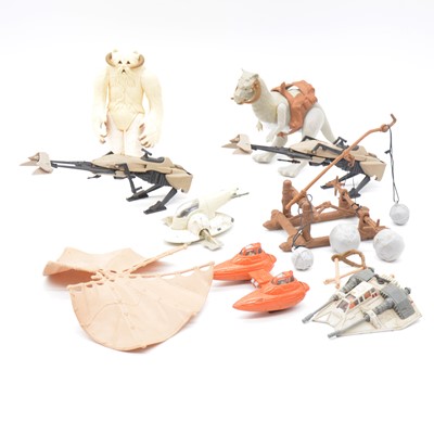 Lot 1291 - Star Wars Palitoy Mini-rigs and figures