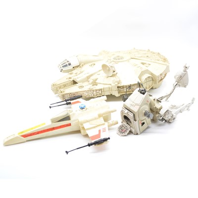 Lot 1300 - Three Star Wars Palitoy/Kenner space vehicles