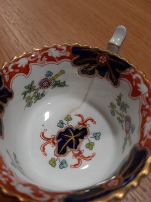 Lot 131 - Coalport bone chine tea service, Imari pattern