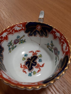 Lot 131 - Coalport bone chine tea service, Imari pattern