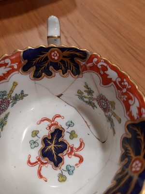 Lot 131 - Coalport bone chine tea service, Imari pattern