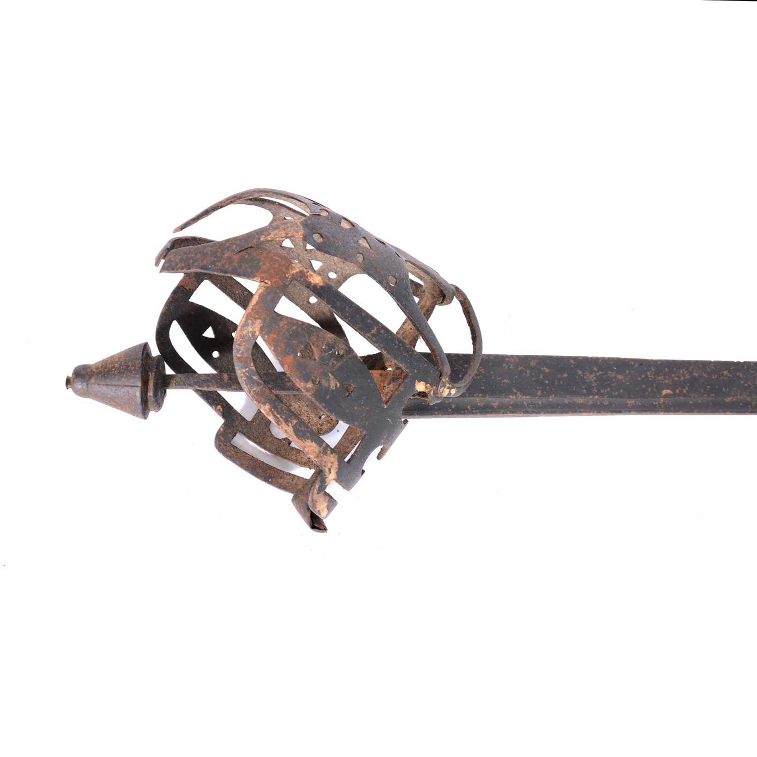 Lot 43 - Scottish basket hilted backsword