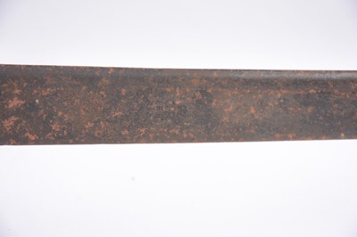 Lot 65 - Backsword