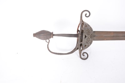 Lot 157 - English rapier