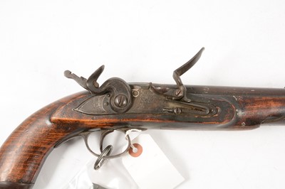 Lot 1 - Flintlock cavalry pistol