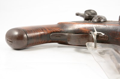 Lot 1 - Flintlock cavalry pistol