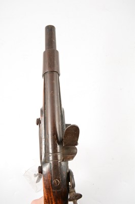 Lot 1 - Flintlock cavalry pistol