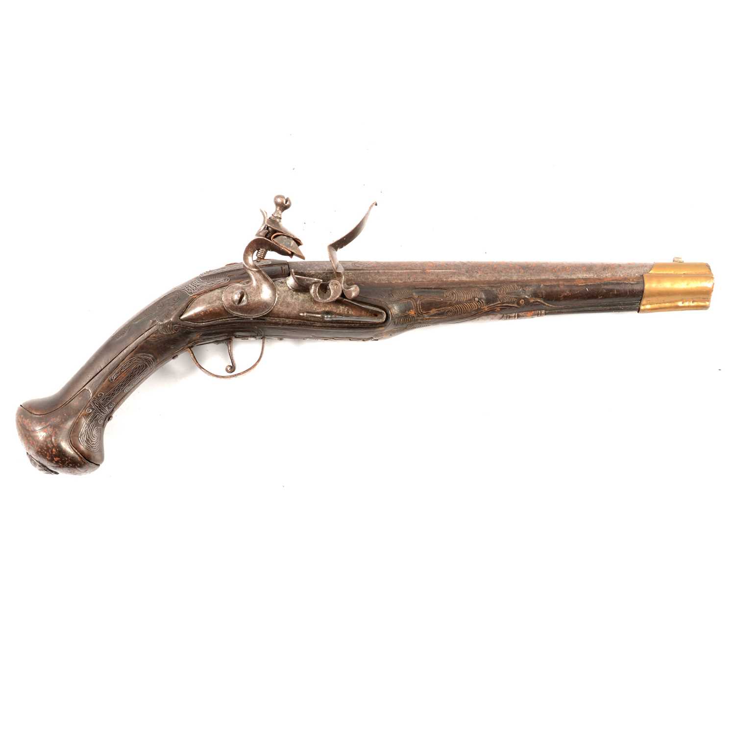 Lot 7 - Flintlock holster pistol