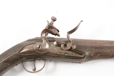 Lot 7 - Flintlock holster pistol