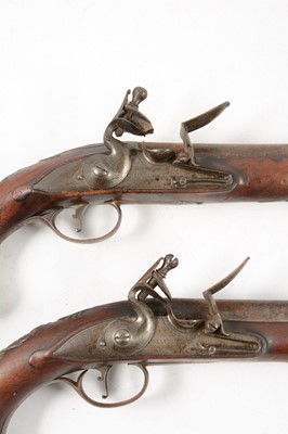 Lot 8 - Pair of flintlock pistols