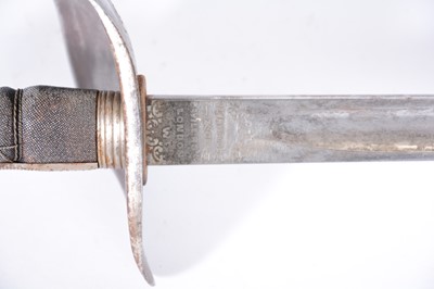 Lot 95 - An 1897 pattern sword