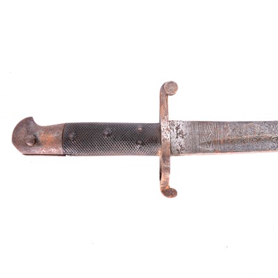 Lot 97 - Victorian presentation sword-bayonet