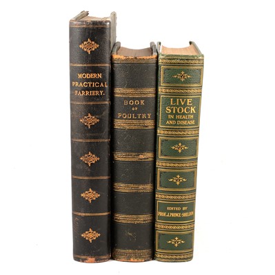 Lot 148 - W J Miles, Modern Practical Farriery and two other books