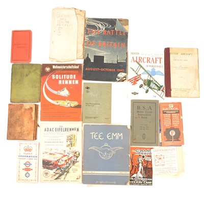 Lot 144 - Small collection of pamphlets