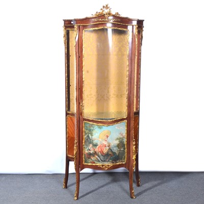 Lot 476 - French ormolu mounted display cabinet