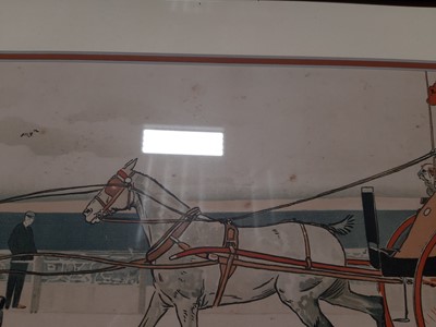 Lot 445 - After Cecil Aldin, "Hyde Park" and "Brighton".
