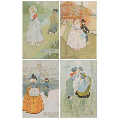 Lot 195 - After MacDonald, four colour prints