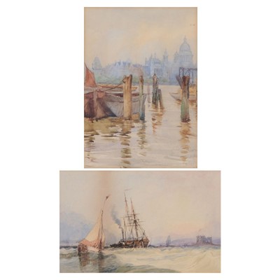 Lot 264 - Two watercolours