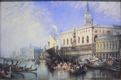 Lot 423 - William Wyld, Venice Light.