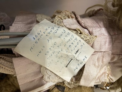 Lot 1008 - Heubach Koppelsdorf, bisque head baby doll, vintage teddy bear and two other dolls.