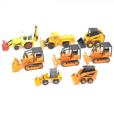 Lot 1220 - Eight NZG model construction vehicles