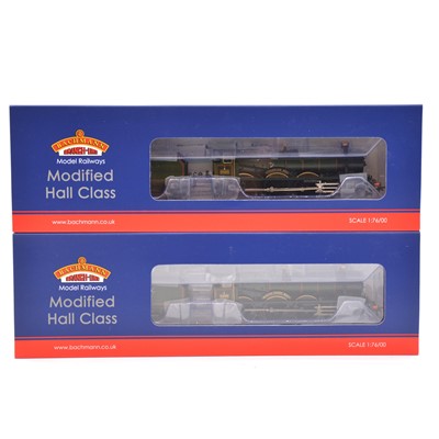 Lot 102 - Two Bachmann OO gauge model railway steam locomotives with tenders, boxed