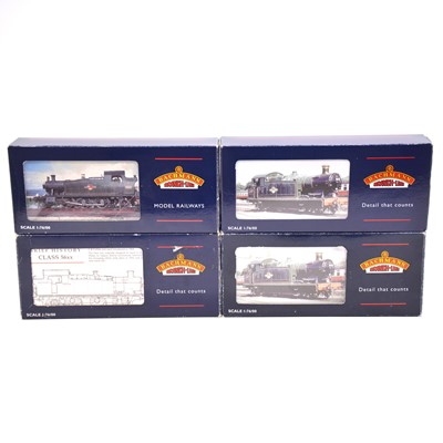 Lot 72 - Four Bachmann OO gauge model railway tank locomotives, boxed