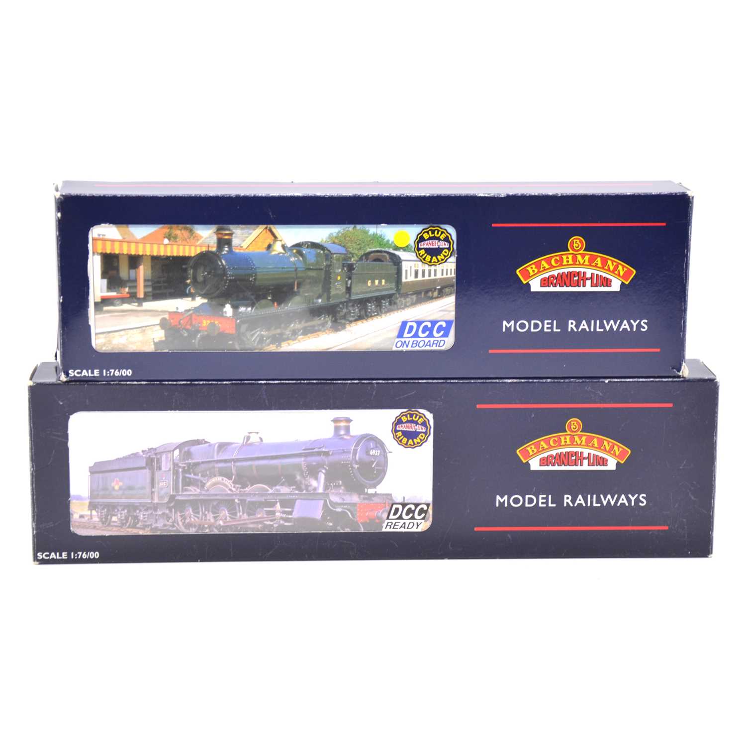 Lot 103 - Two Bachmann OO gauge model railway steam locomotives with tenders, boxed