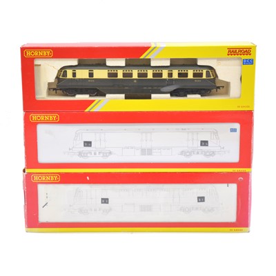 Lot 120 - Three Hornby OO gauge model railway diesel locomotives, DCC fitted, boxed